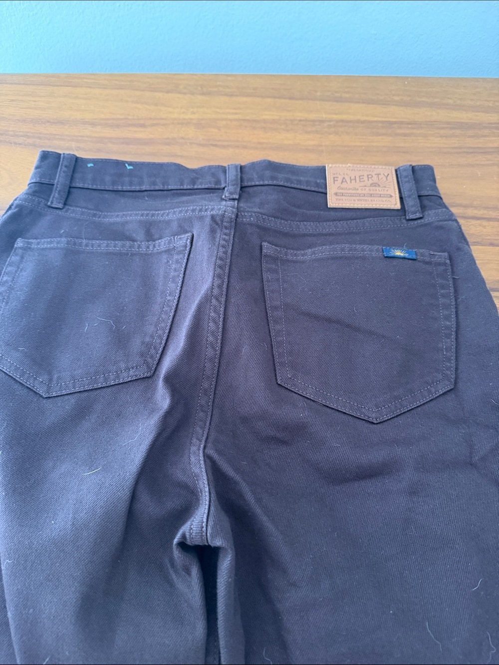 Faherty Brown  Jeans